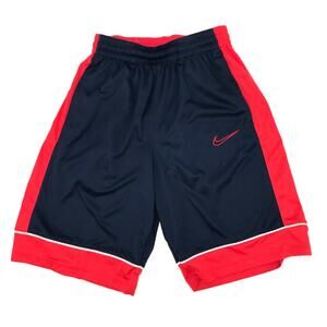 Nike Mens Blue Red Active Basketball Shorts Size S